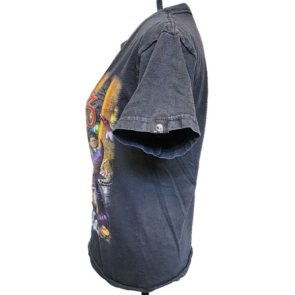 Maga de Oz Celtic Land Band Tee Size M Black 2 Sides Rock Metal Vintage - Picture 6 of 9